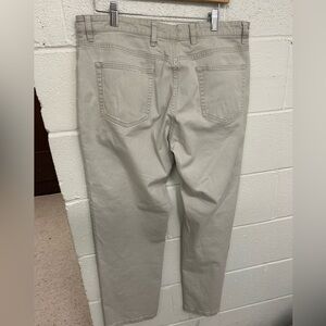 khaki pants good threads 35/30 nice pants😁